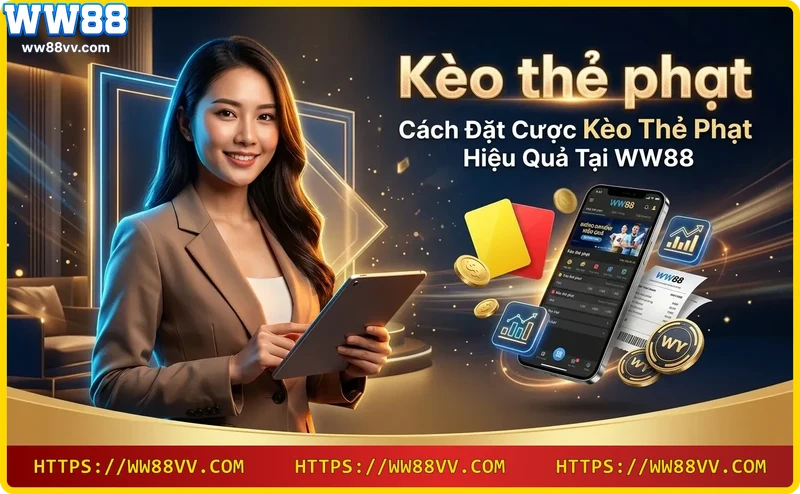 Đặt cược kèo thẻ phạt trên điện thoại tại WW88