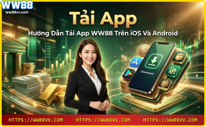 Tải app WW88 dễ dàng chỉ với vài bước đơn giản trên iOS và Android
