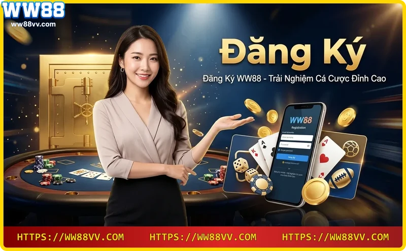 Trải nghiệm đăng ký tài khoản WW88